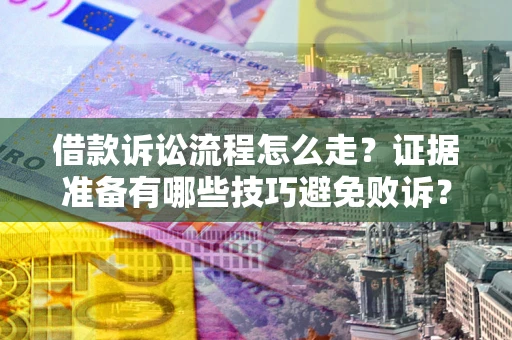 北京借款诉讼流程怎么走？证据准备有哪些技巧避免败诉？