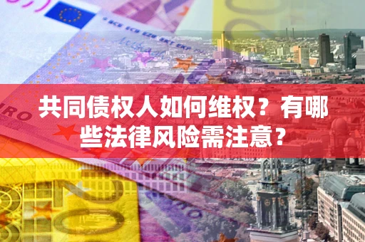 北京共同债权人如何维权？有哪些法律风险需注意？