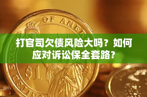 北京打官司欠债风险大吗？如何应对诉讼保全套路？
